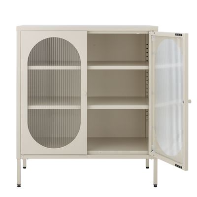Salvo Skåp Natur Metall H90cm Bloomingville