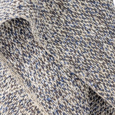 Bloomingville Ocean Pläd, Blå, Polyester L160xW130 cm