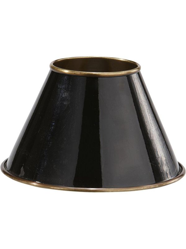 PR Home Classic Mässingskärm Svart/Antikmäss 19cm