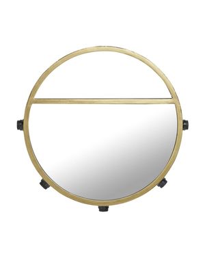 Bea Spegellampa Svart/guld 45cm Svart | PR Home