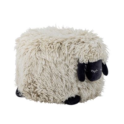 Dolly Puff Vit Ull L43 cm Bloomingville Mini