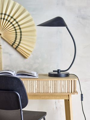 Nisella Bordslampa Svart Järn L34 cm Bloomingville