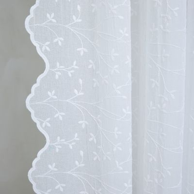 Lene Bjerre Eloise Gardin Benvit Polyester 250x160 cm