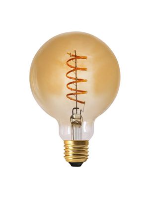 PR Home Elect Spiral LED Fil Globe Gold 95mm