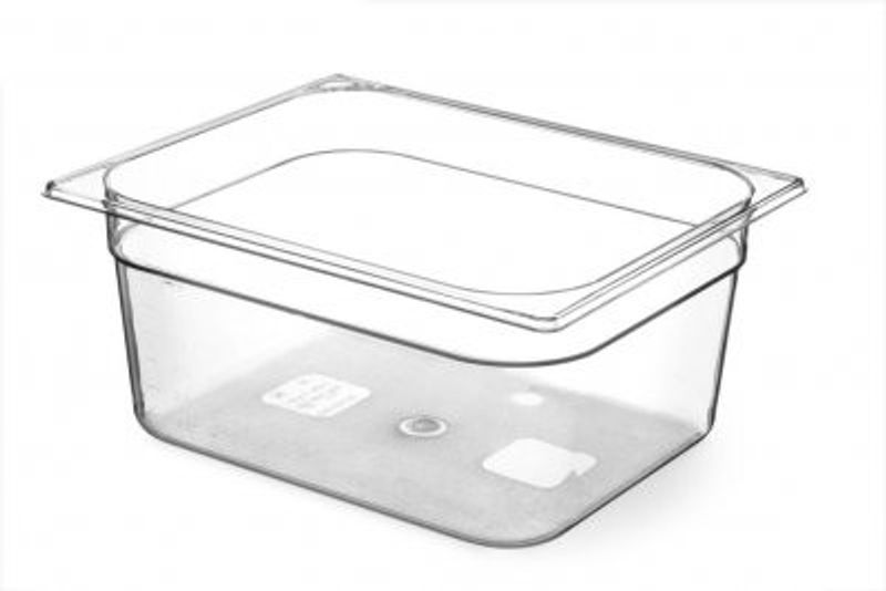 Gastronorm kantin 1/2 - Tritan utan BPA - 9.5 L - 325x265x(H)150mm