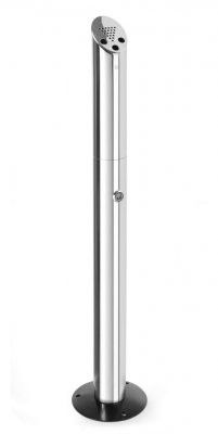 Stående askkoppstång - 170x(H)920mm