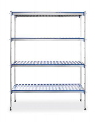 Aluminium Förvaringsställ - anslutningskrok - 15x42x(H)42mm