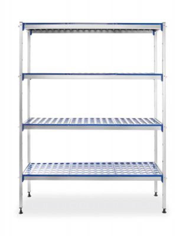 Aluminium Förvaringsställ - anslutningskrok - 15x42x(H)42mm