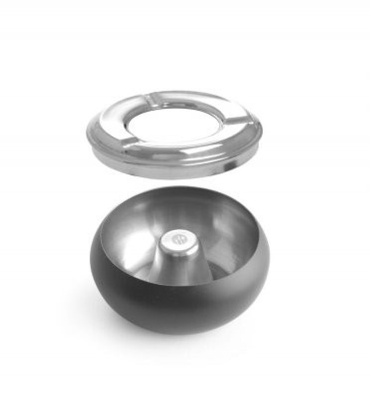 Askfat Skål svart - 105x(H)58mm