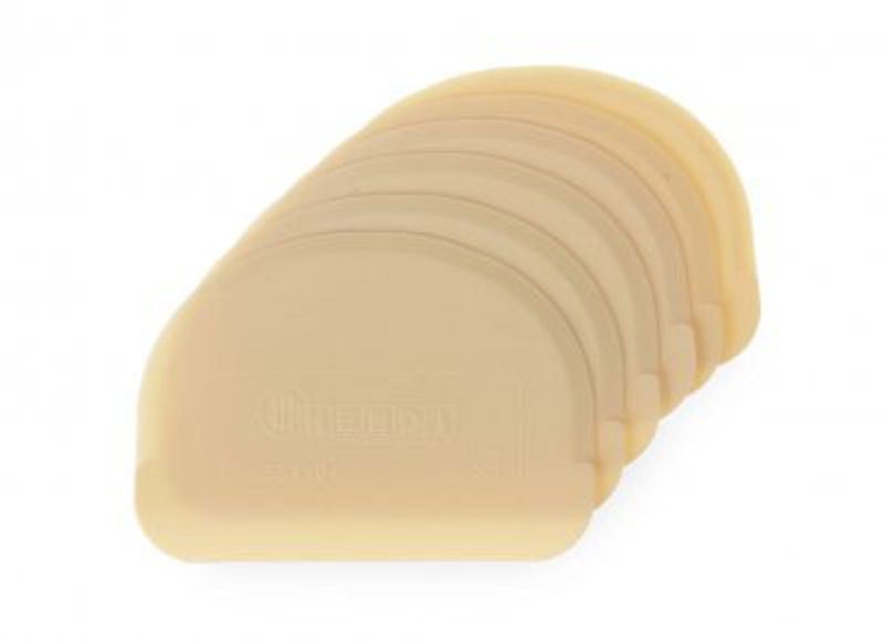 Degskrapa flexibel - 6 st - 6 st. - 120x88mm