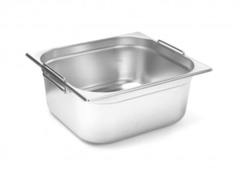 Gastronorm kantin 2/3 - Budget Line med Handtag - 13 L - 354x325x(H)150mm