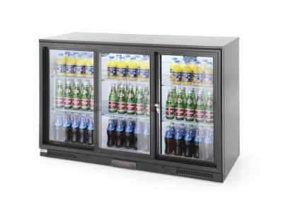 Barkyl skjutdörrar 303L | 2/10C - 230V / 215W - R600a - 1335x500x(H)900mm