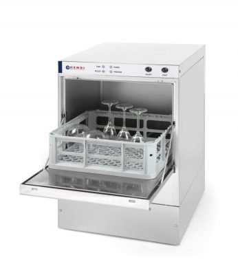 Diskmaskin för Glas K40 - med dränerings- och diskmedelspump - 230V / 2800W - 47