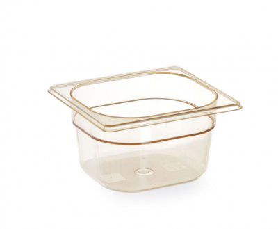 Gastronorm kantin 1/6 hög temperaturtålighet - 2.3 L - 176x162x(H)150mm