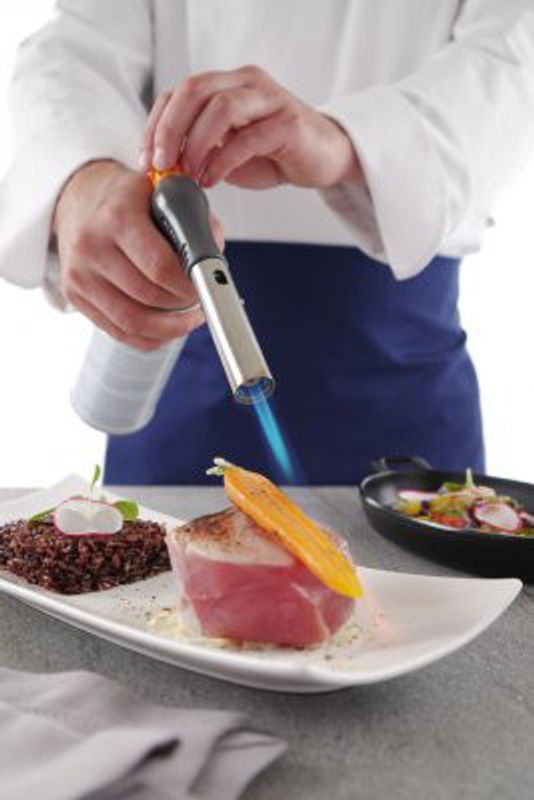 Chefs Blåslampa flamsäker - Endast brännare - 190x35x(H)65mm