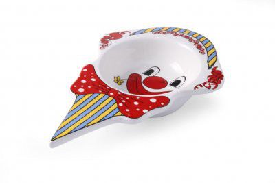 Glasskål Clown - 226x145x(H)37mm