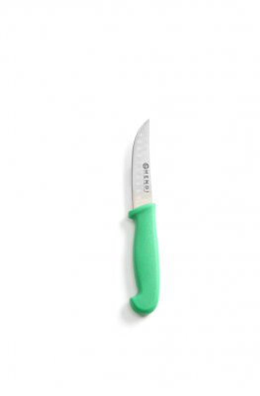 Kockkniv - tandad - Grön - L205mm