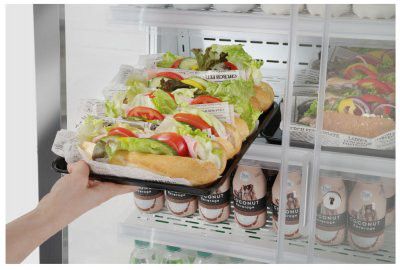 Open front multideck display refrigerator 320L | 2/8C - 230V / 1300W - 920x847x(