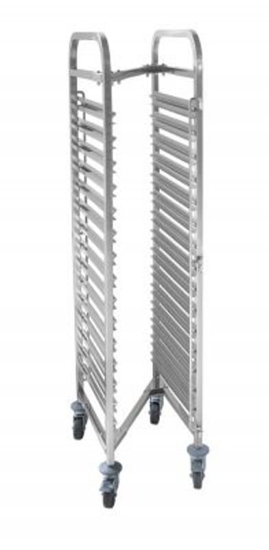 Diskvagn kompakt lagring - 15 x GN 1/1 - 380x550x(H)1700mm