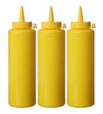 Dispenserflaska sats - 3 st - 0.2 L - Red - 3 st. - 50x(H)185mm