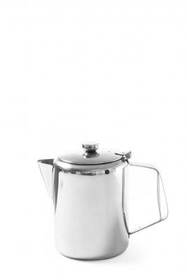 Kaffe/te kanna med lock - 0.9 L - 120x(H)158mm