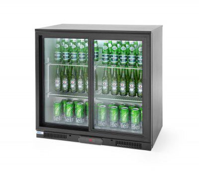 Barkyl skjutdörrar 197L | 2/10C - 230V / 220W - R600a - 900x500x(H)900mm