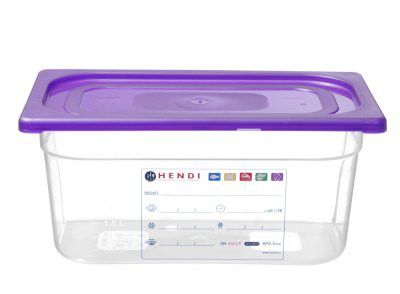 Gastronorm lock lila - HACCP - GN 1/2 - Lila - 325x265mm