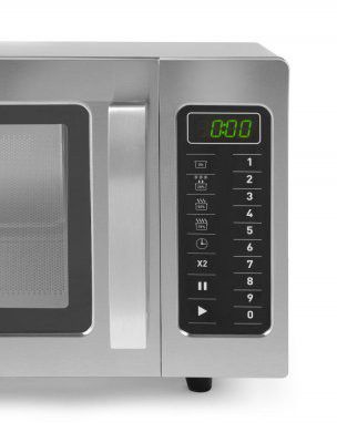 Mikrovågsugn programmerbar 1000W - 25 L - 230V / 1550W - 511x432x(H)311mm