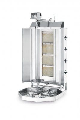 Kebabgrill gas Profi Line - 230V - 12 kWh - 470x550x(H)1150mm