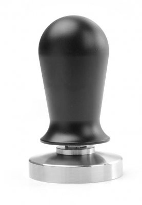 Kaffetamper med fjäder - 58x(H)100mm