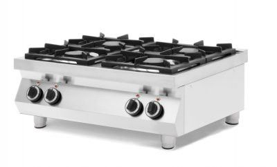Gasspis Kitchen Line 4-brännare, bordsmodell - 19 kWh - 800x700x(H)310mm