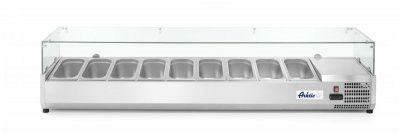 Kyldisk GN 1/3 - 4x GN 1/3 | 2/8C - 230V / 180W - R600a - 1205x395x(H)430mm