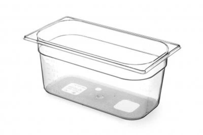 Gastronorm kantin 1/3 - Tritan utan BPA - 2.5 L - 325x176x(H)65mm