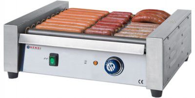Korvgrill - 9 stavar | 150C - 230V / 940W - 520x400x(H)175mm
