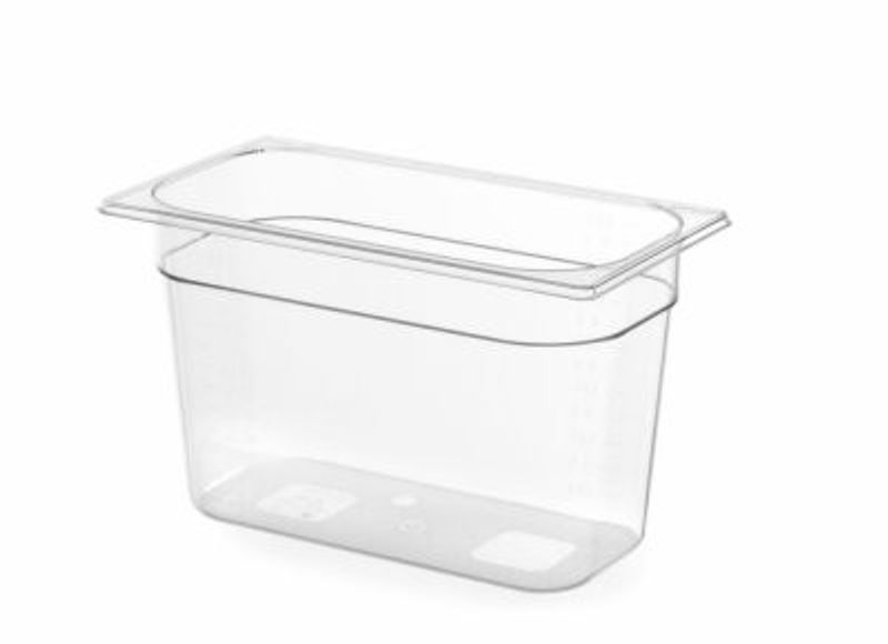 Gastronorm kantin 1/3 - polykarbonat - 2.5 L - 325x176x(H)65mm
