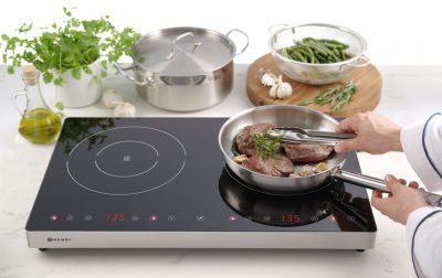 Dubbel Induktion spis Display Line | 35/240C - 230V / 3500W - 608x370x(H)61mm