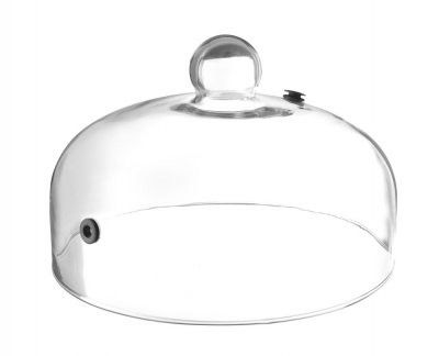 Glaskupol med ventil - Cocktail kupol - 130x(H)282mm