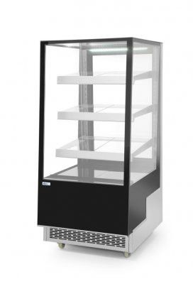 Kyldisk med 3 lutande hyllor - 500 L | 2/6C - 230V / 490W - R290 - 900x805x(H)14