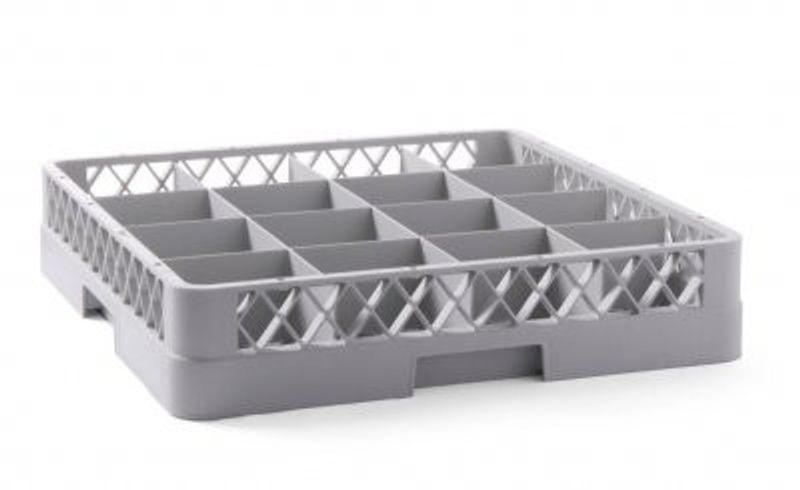 Diskmaskin korg för koppar - 500x500x(H)100mm