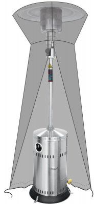 Skyddande lock - Pyramid heater 272404 - 480x480x(H)2220mm