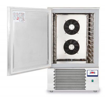 Snabbfrys 10 x GN 1/1 | -18/3C - 230V / 1490W - R425a - 750x740x(H)1290mm