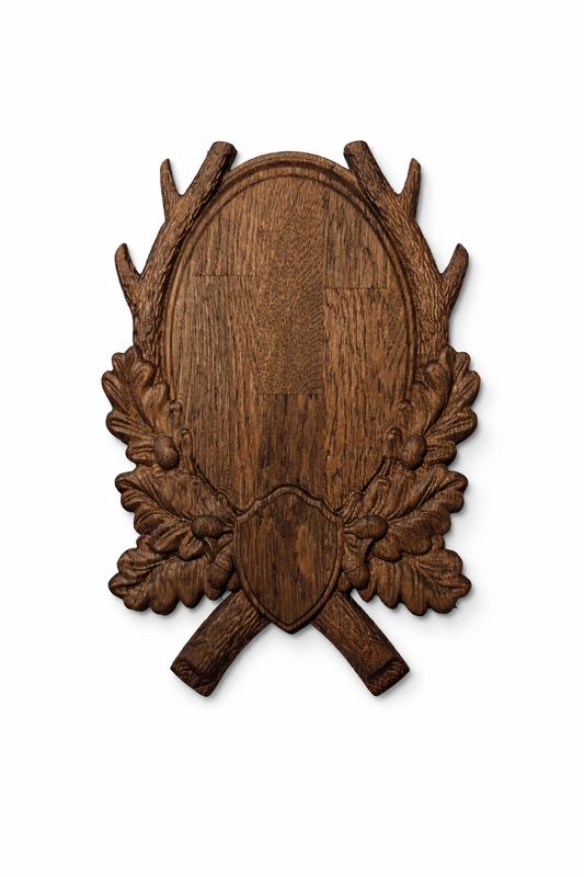 Trofésköld Exklusiv Hjort