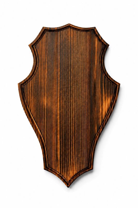 Trofésköld standard Hjort