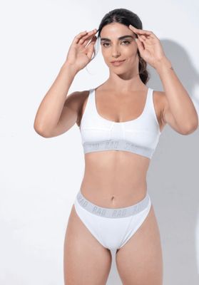 RAD Atlantida bottom glitter - White