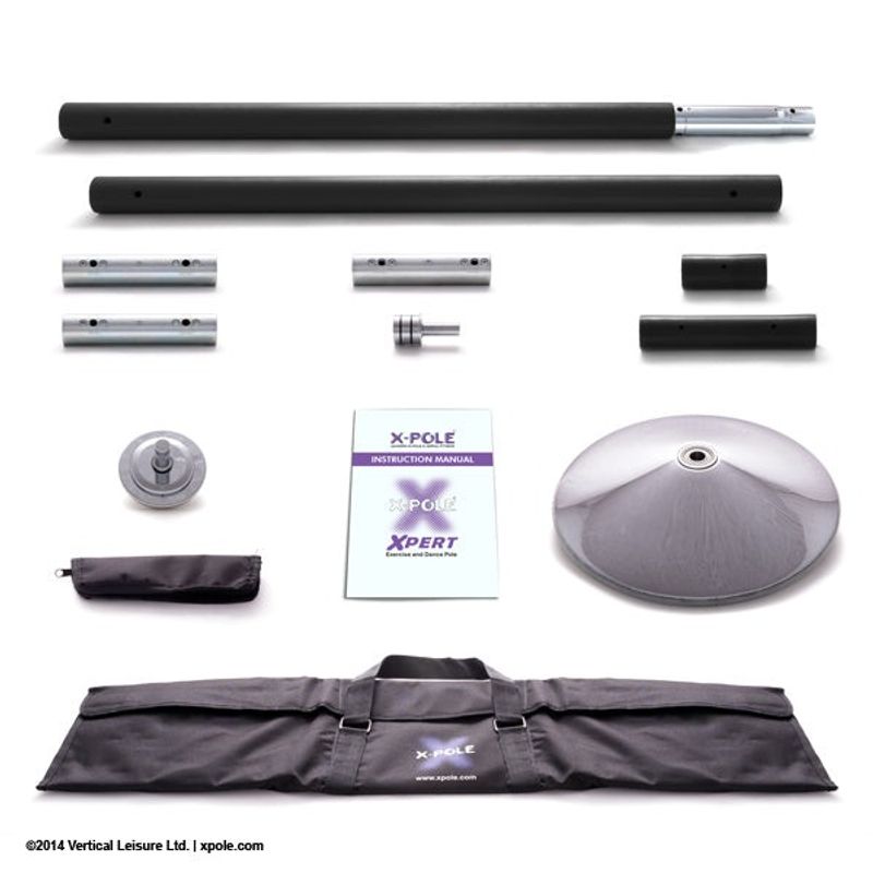 X-Pole Xpert 45 mm Silicon Black