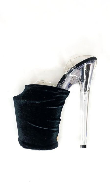 Lunalae Shoe Covers - Black Velvet
