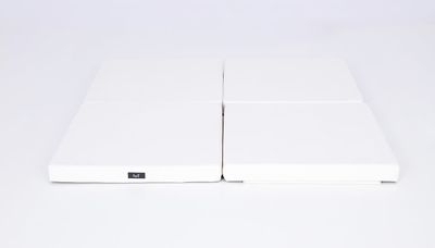 Lupit Pole Crash Mat Square - Multi-Use - Premium - Vit - 8cm & 12cm