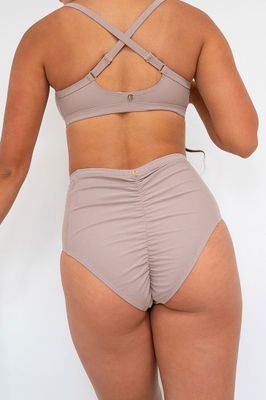 Lunalae Bellani High Waist Bottom Recycled - Mocha