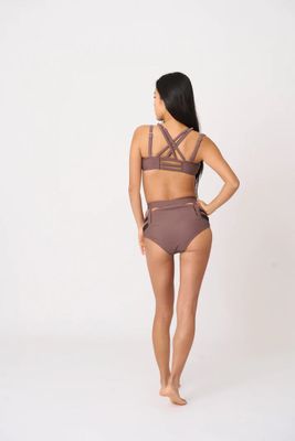 Zasha Polewear CHARLOTTE TOP MAHOGANY