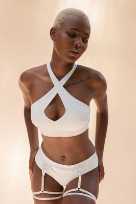 Lunalae Roxy Bra Recycled WHITE